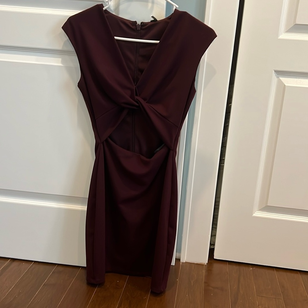 Marciano Maroon Dress